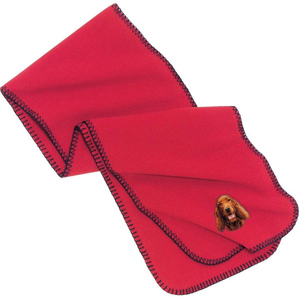 Irish Setter Embroidered Scarves For Discount - Image 4