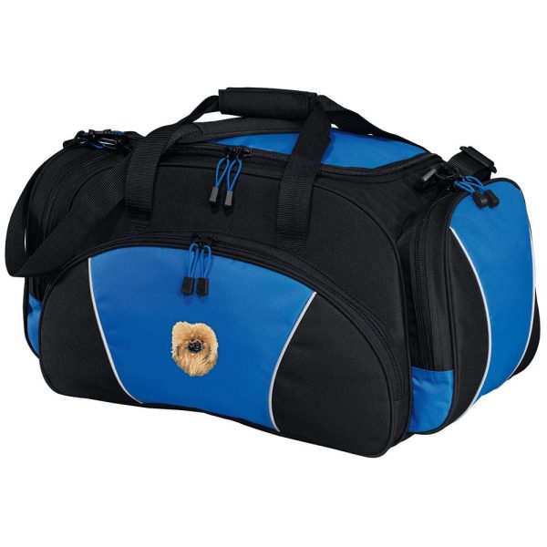 Pekingese Embroidered Duffel Bags For Sale - Image 2
